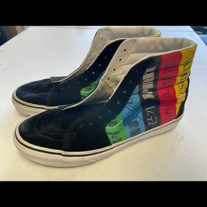 Vans off the wall Sk8-hi skate shoes